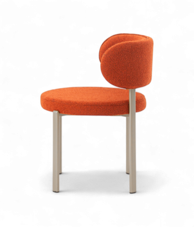 Scaun in stil retro cu cadru metalic - RONDO [1]