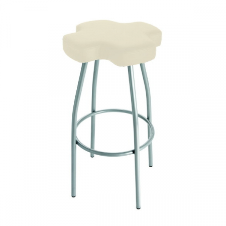 Scaune de bar metal - Scaun de bar fara spatar cu sezut ergonomic - CROSS