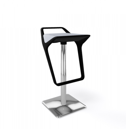 Scaun de bar rotativ in stil futurist pentru HoReCa - FREEDOM [4]