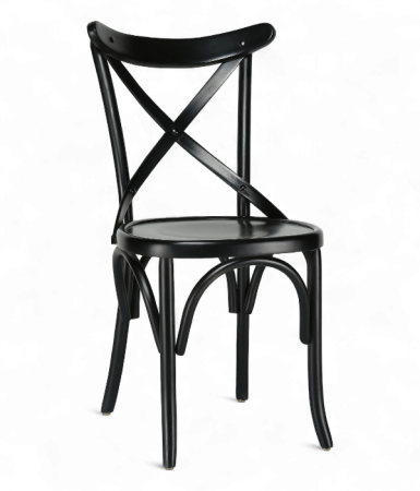 Scaune lemn masiv - Scaun din lemn masiv in stil vienez crossback - LAYER