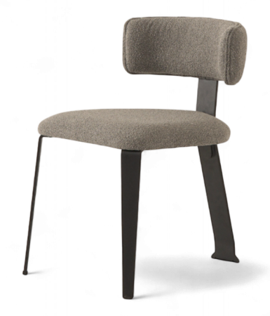 Scaune tapitate - Scaun modern cu cadru metalic pentru restaurant - KARAN