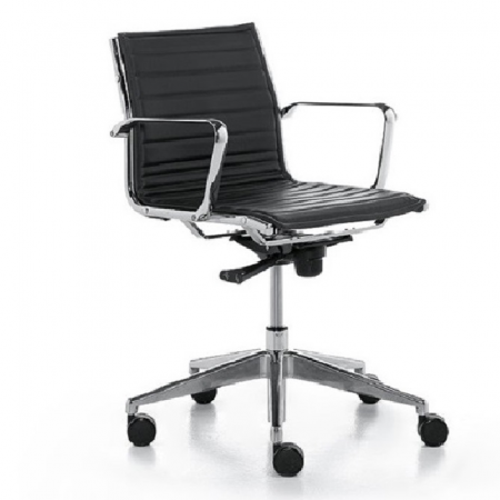 MOBILIER OFFICE - Scaun office rotativ tapitat AALBORG Line 02