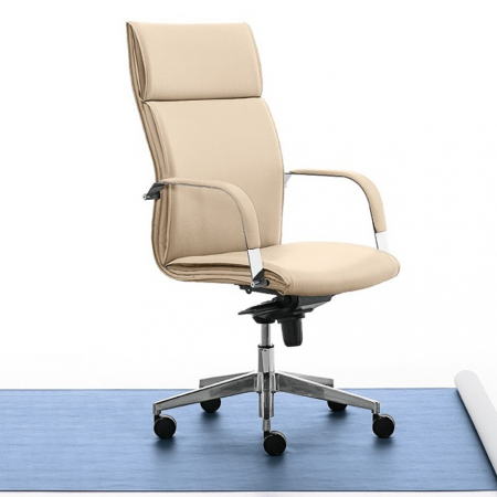 MOBILIER OFFICE -  Scaun office rotativ tapitat BERLIN 01