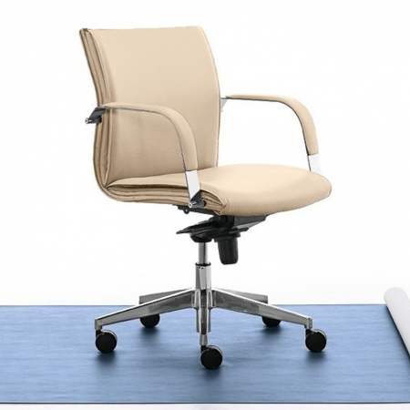 MOBILIER OFFICE - Scaun office rotativ tapitat BERLIN 02