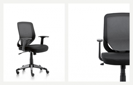 Scaun office rotativ tapitat ELIOT 01 [2]