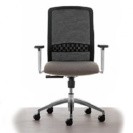 MOBILIER OFFICE - Scaun office rotativ tapitat TEKNA WHITE 01