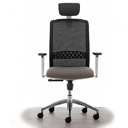 MOBILIER OFFICE - Scaun office rotativ tapitat TEKNA WHITE 01 PT