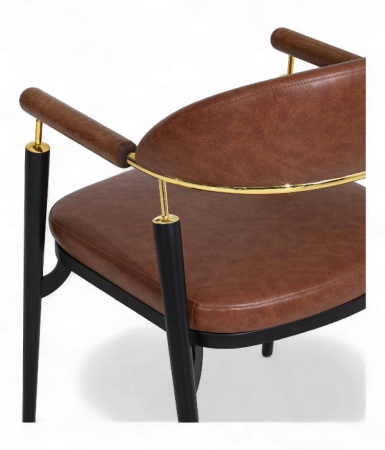 Scaun cu brate in stil mid century pentru restaurant - ORIGIN [4]
