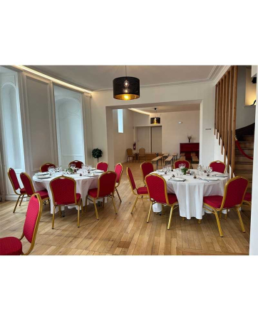 Scaun pentru evenimente cu tapiterie ignifugata - JAZZFIRE [5]