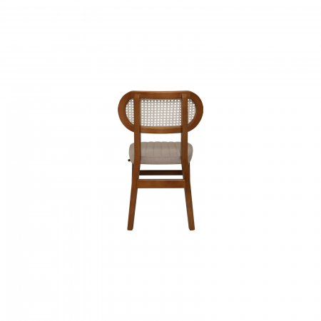 Scaun pentru HoReCa cu sezut tapitat si spatar tip plasa / mesh IGLO Wicker [4]