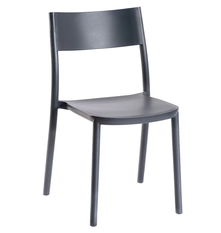 Scaune plastic - Scaun stivuibil de terasa / exterior in stil minimalist - TO-ME