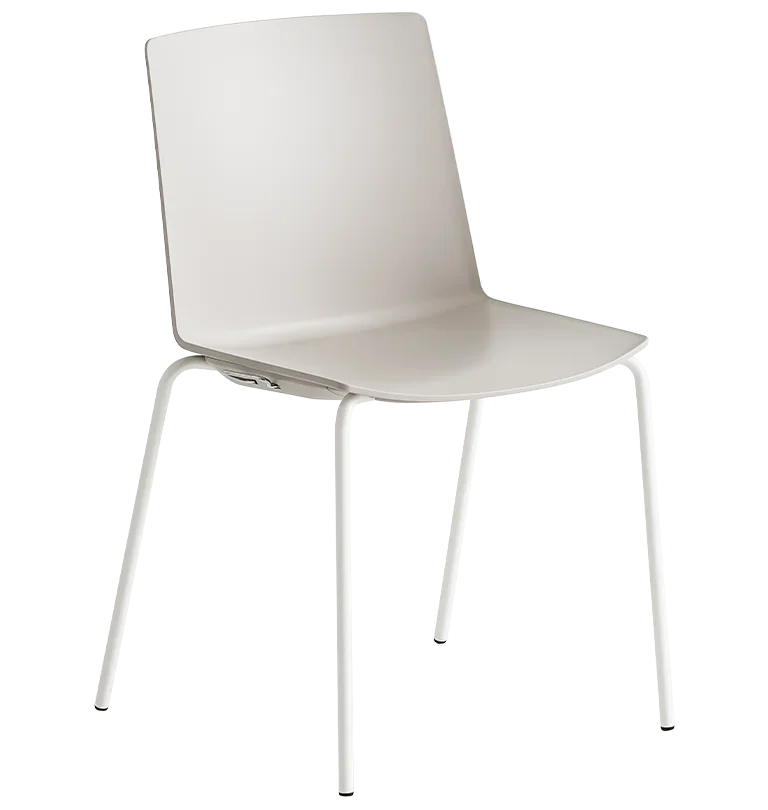 Scaune plastic - Scaun stivuibil minimalist de exterior pentru restaurant - JUBEL