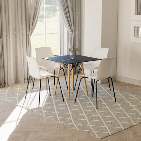 Scaun stivuibil pentru cantina - LASER-M [1]