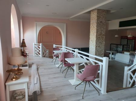 Scaune Fara Brate cadru metalic auriu scoica tapitata SIDNEY 3 [2]