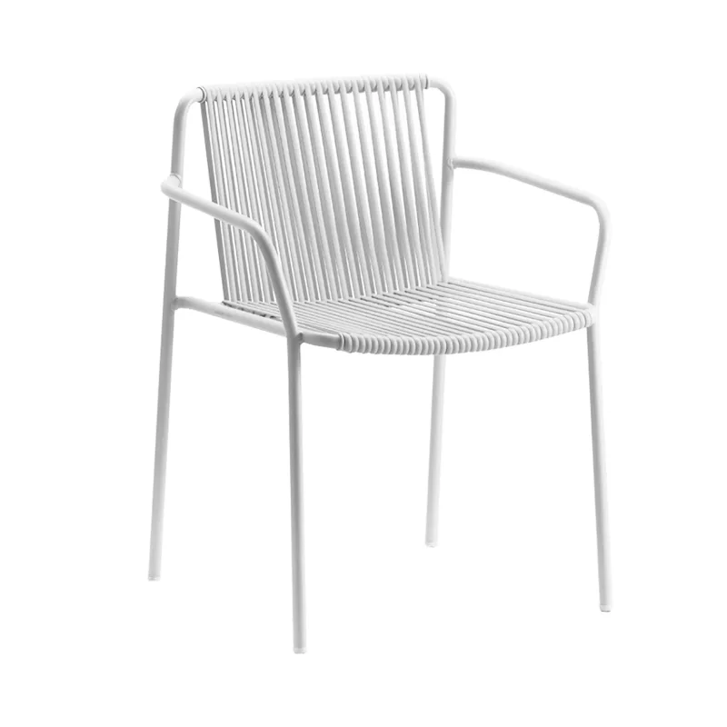 Scaune fast food - Scaune terasa outdoor cadru metal cu brate TRIBECA 3665