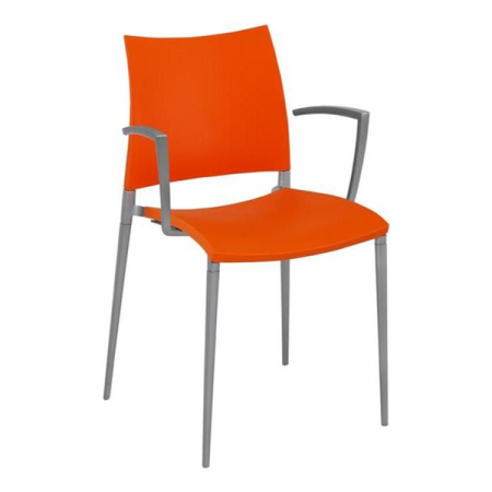 Scaun terasa fast-food exterior plastic NEPTUN Cu Brate [3]