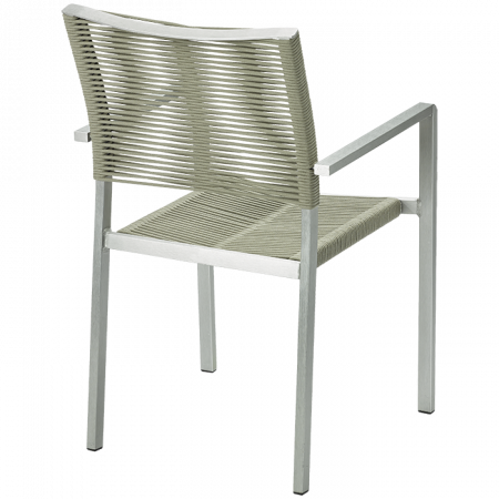 Scaun terasa/outdoor cu brate cadru metalic TRITON [1]