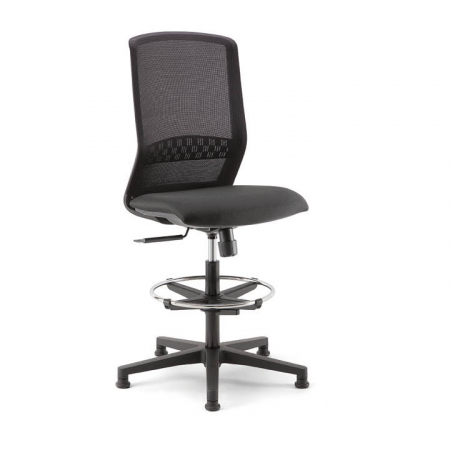 Scaune profesionale - Scaun uz profesional tapitat reglabil pe inaltime mecanism multi-block TEKNA STOOL 01