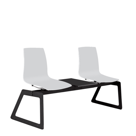 Scaune bancuta 2 locuri cu masuta sala asteptare X-TREME BENCH [6]