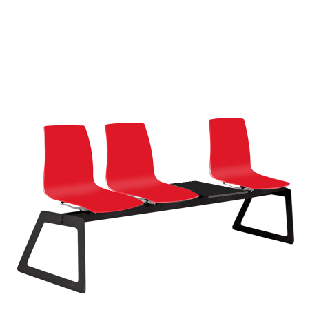 Scaune bancuta 3 locuri cu masuta sala asteptare X-TREME BENCH [13]