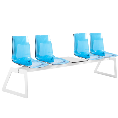 Scaune bancuta 4 locuri cu masuta sala asteptare X-TREME BENCH [14]