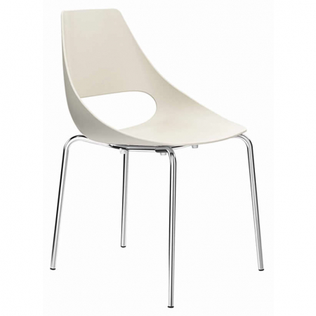 Scaune plastic - Scaune cadru metalic scoica plastic ECHO 150