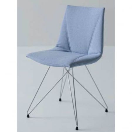 Scaun tapitat cadru metalic in stil modern - COLORFIVE TC [1]