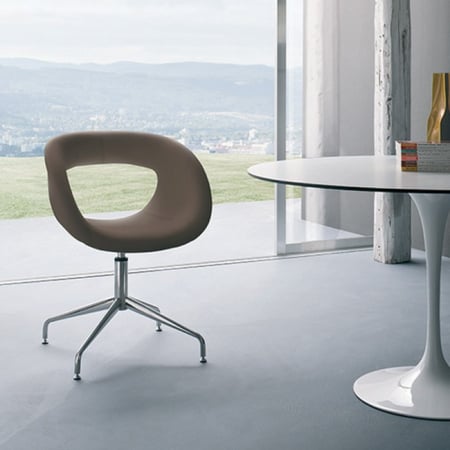 Scaune conferinta / vizitator rotativ cu cadru metalic - MOEMA 75L [5]