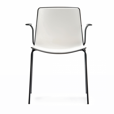 Scaune office - Scaune conferinta din plastic TWEET 895 Bicolor