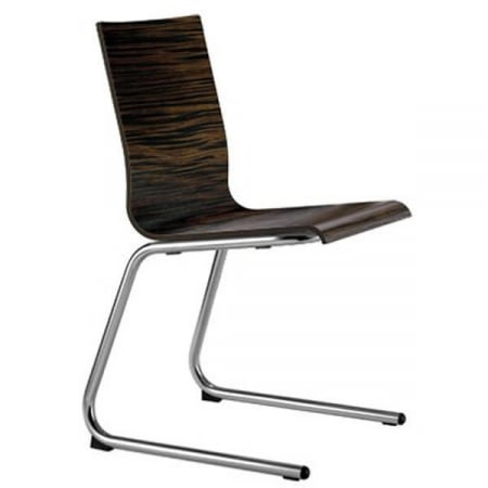 Scaun de conferinta cu scoica din plywood - KUADRA 1395 [2]