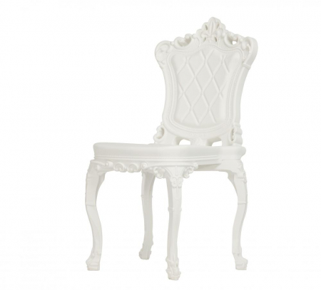Scaune de club - Scaun din plastic in stil baroc pentru terasa - PRINCESS OF LOVE