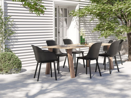 Scaune din polipropilena pentru exterior SHELL-P [6]