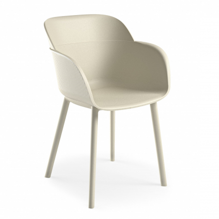 Fotolii din plastic - Scaune din polipropilena pentru exterior SHELL-P