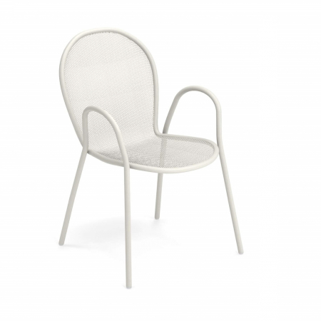Scaune exterior metalice cu brate RONDA [1]