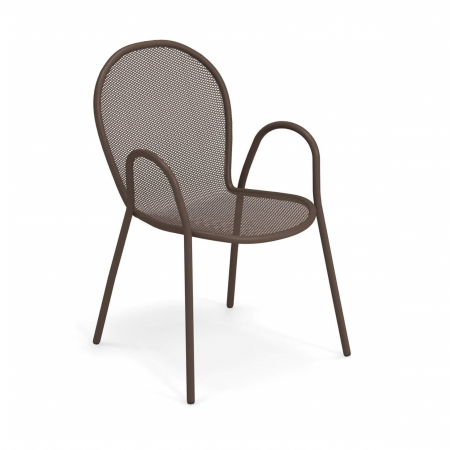 Scaune exterior metalice cu brate RONDA [5]