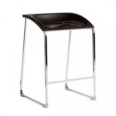 Scaune inalte de bar - Scaun de bar cu cadrul metalic tip sanie - AROD 500