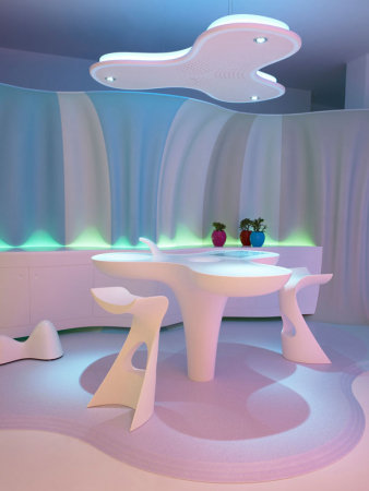 Scaun de bar modern, din plastic KONCORD by KARIM RASHID [11]