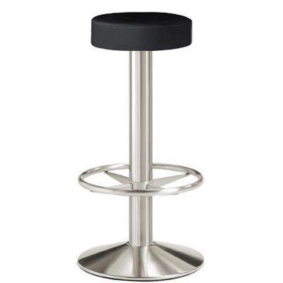 Scaune de bar metal - Scaune inalte de bar rotative cu prindere in podea PERMANENT 4727/ZETA