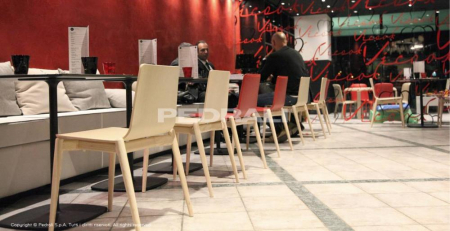 Scaun din lemn masiv pentru HoReCa - MALMO 390 [7]