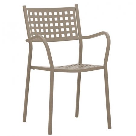 Scaune fast food - Scaun pentru HoReCa din metal terasa / exterior cu cadru metalic RS 1670