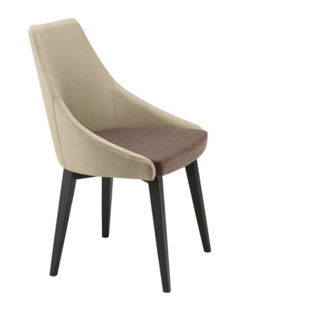 MOBILIER HORECA - Scaune moderne restaurant cafenea tapitate KONTEA 590