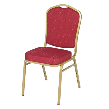 Scaune suprapozabile - Scaune pentru evenimente catering si conferinta suprapozabile cadru auriu ECONOMIC ES100