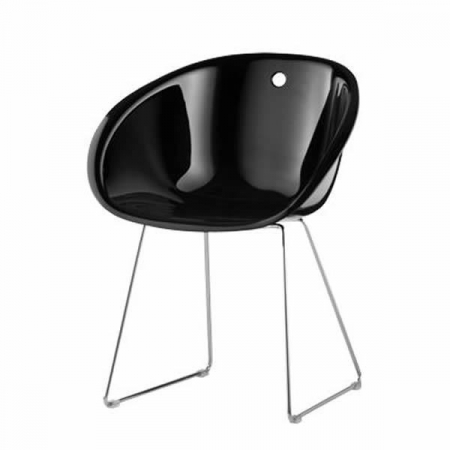 Scaune plastic - Scaun in stil modern cu cadrul tip sanie - GLISS 921