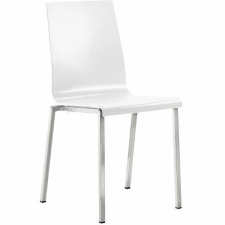 Scaune plastic - Scaun modern cu cadrul metalic pentru trafic intens - KUADRA 1101