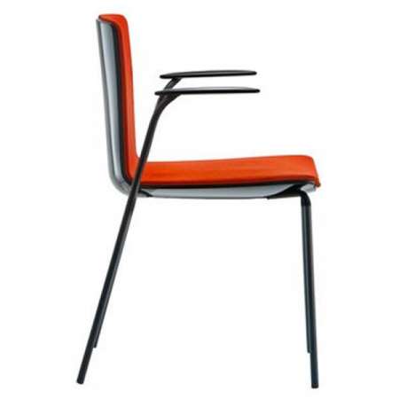 Scaun tapitat, in stil minimalist cu cadrul metalic - NOA 726 [3]