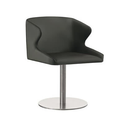 Scaun sala de asteptare - Meeting chair rotativ si tapitat - LEILA 683