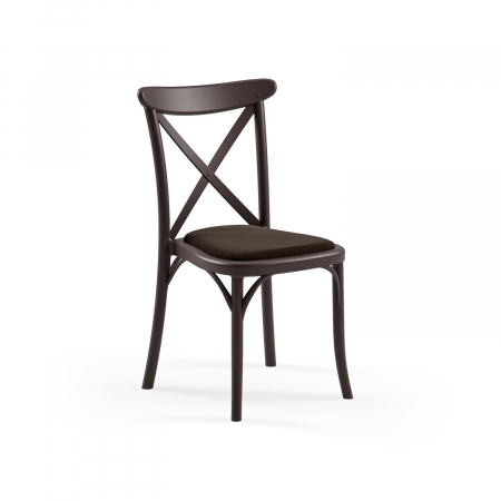 Scaune sezut tapitat pentru evenimente catering conferinta ballroom din plastic CAPRI PAD [15]