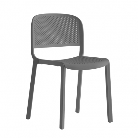 Fotolii restaurant - Scaune stivuibile outdoor terasa din plastic perforat DOME 261
