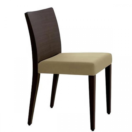 Scaune tapitate - Scaun tapiatat din lemn masiv pentru restaurant - GLAM 430