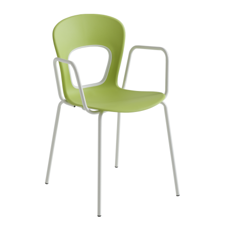 Scaune de terasa din metal - Scaun cu brate pentru HoReCa cu elemente sculturale - BLOG TB